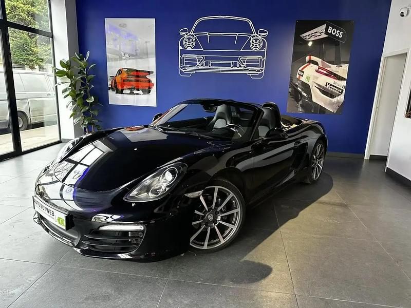 Noir Occasion 2016 Porsche Boxster Black Edition Cabriolet | 52 880 € - Image 1/4