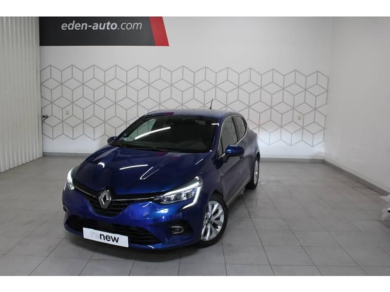 Bleu Utilisé 2020 Renault Clio V Intens Citadine | 13 990 € (Prix juste) - Image 1/4