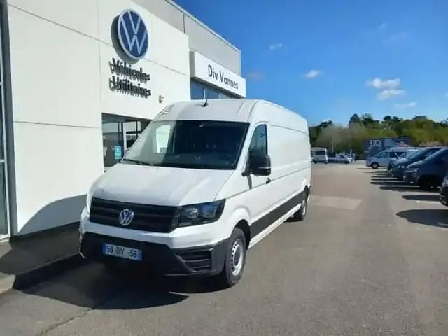 Blanc Occasion 2024 VW Crafter Business Van | 44 280 € (Prix assez cher) - Image 1/4