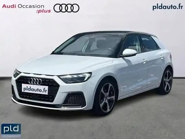 Blanc glacier métallisé Occasion 2021 Audi A1 Sportback Advanced Plus Citadine | 20 990 € (Prix assez cher) - Image 1/4