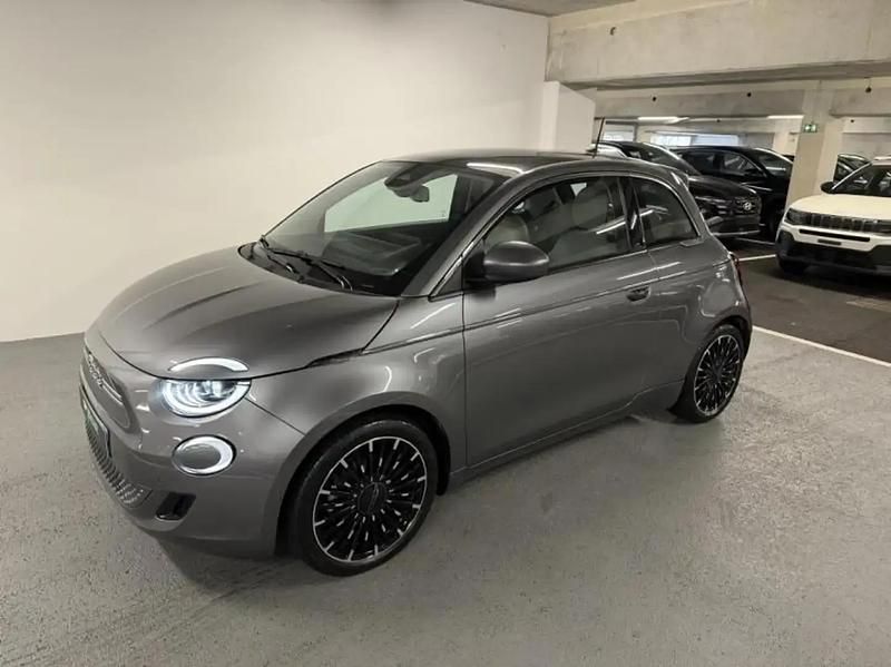 Gris Occasion 2021 Fiat 500e La Prima Berline | 14 990 € (Prix juste) - Image 1/4