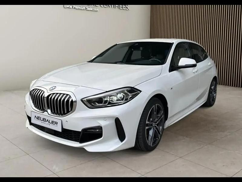 Blanc Utilisé 2020 BMW 118 M Sport Citadine | 24 900 € (Prix juste) - Image 1/4
