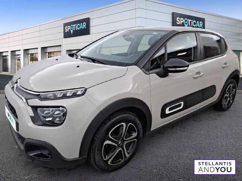 Blanc Utilisé 2022 Citroën C3 Feel Citadine | 11 390 € (Prix juste) - Image 1/4