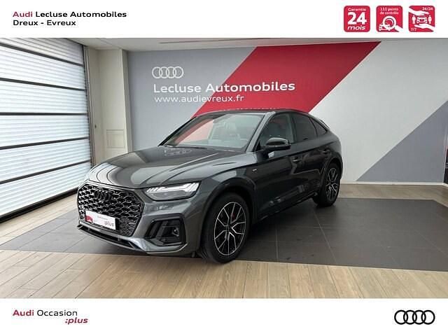Gris daytona nacré Utilisé 2024 Audi Q5 Sportback S-Line SUV | 54 880 € - Image 1/4