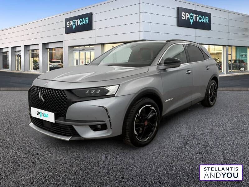 Gris Utilisé 2020 DS Automobiles DS7 Crossback Performance Line Plus SUV | 23 990 € (Prix juste) - Image 1/4
