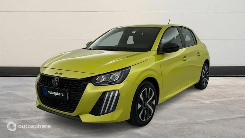 Jaune Utilisé 2024 Peugeot 208 Active Citadine | 15 999 € (Prix assez cher) - Image 1/4