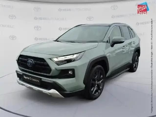 Vert Occasion 2023 Toyota RAV4 Hybrid SUV | 40 999 € (Prix juste) - Image 1/4