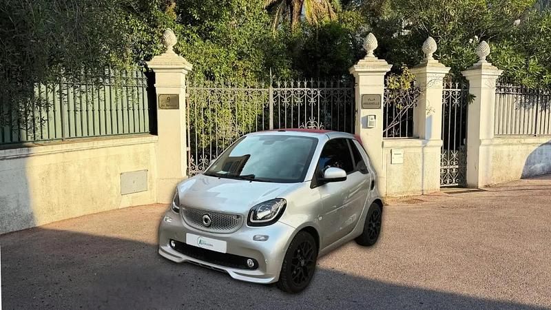 Gris Utilisé 2019 Smart ForTwo Cabrio Cabriolet | 17 500 € - Image 1/4