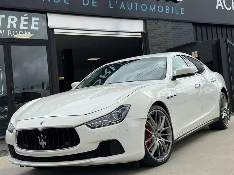 Blanc Utilisé 2014 Maserati Ghibli Coupé | 27 990 € (Prix juste) - Image 1/4