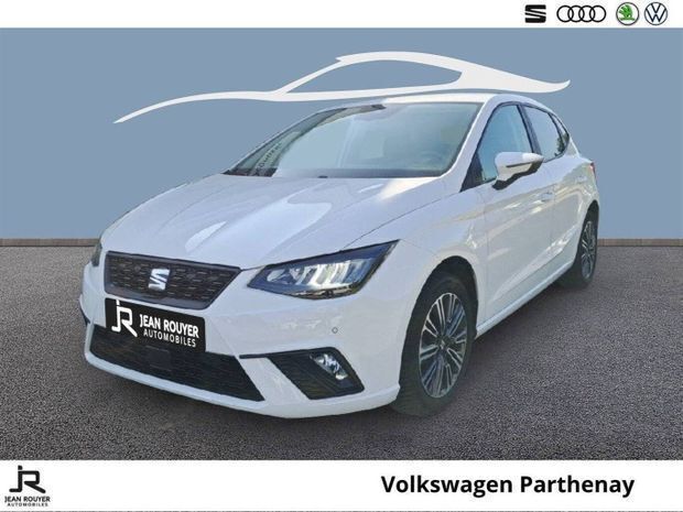 Blanc Utilisé 2022 Seat Ibiza Berline | 13 490 € (Bon prix) - Image 1/4