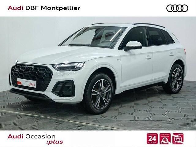 Nouvelle Audi Q5 S-Line 299 ch (219 kW) 2025 Blanc glacier métallisé SUV