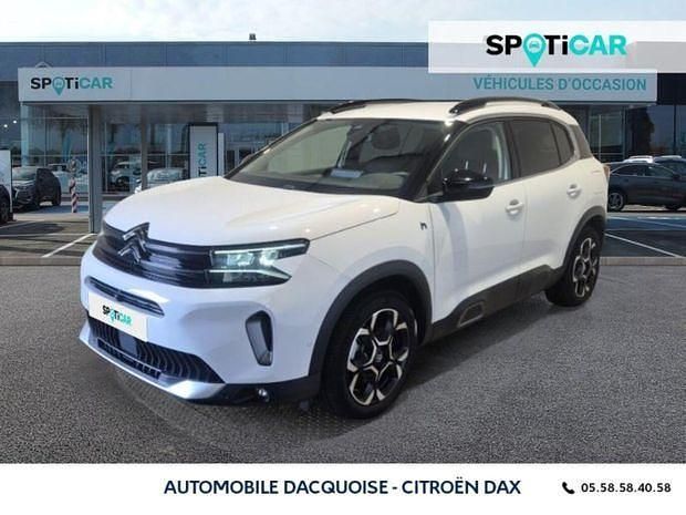Blanc Utilisé 2022 Citroën C5 Aircross Shine SUV | 23 990 € (Prix juste) - Image 1/4