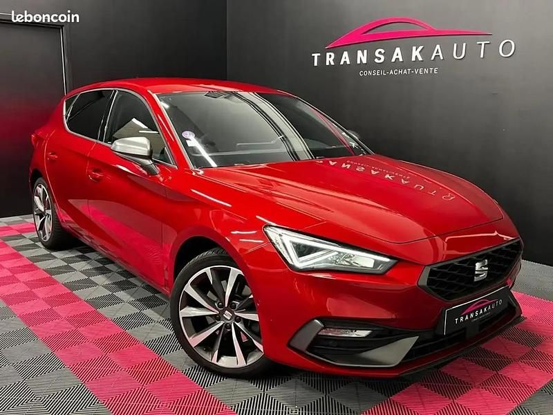 Rouge Occasion 2020 Seat Leon FR Berline | 16 990 € (Prix juste) - Image 1/4