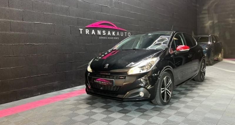 Noir Utilisé 2019 Peugeot 208 GT-line Citadine | 12 990 € (Bon prix) - Image 1/4