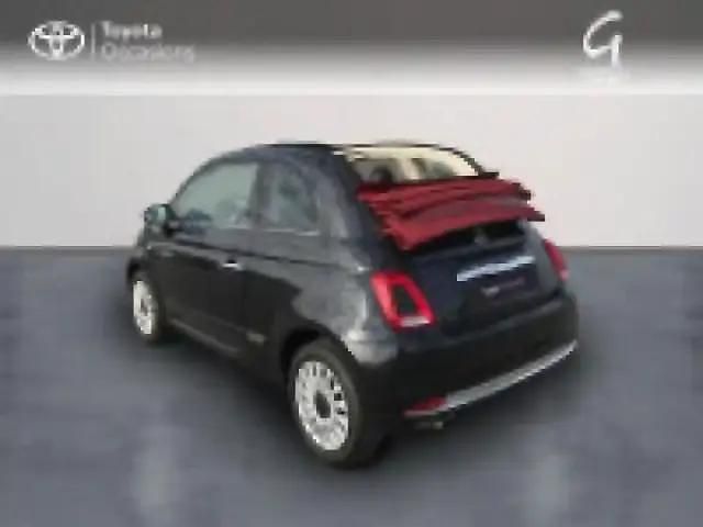 Occasion Fiat 500C Lounge 69 ch (50 kW) 2019 Crossover black métal Cabriolet