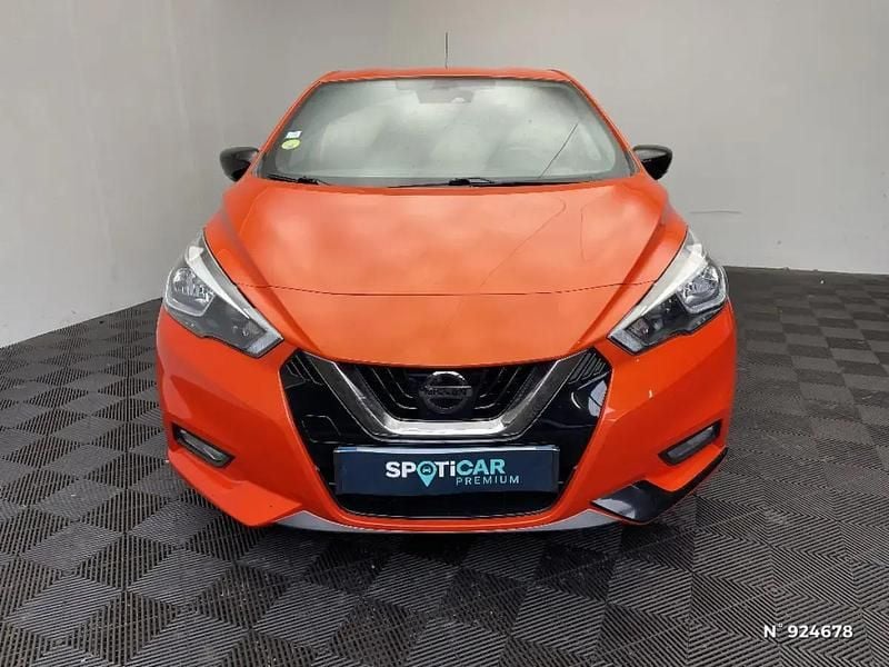 Occasion Nissan Micra Tekna 90 ch (66 kW) 2017 Orange Citadine