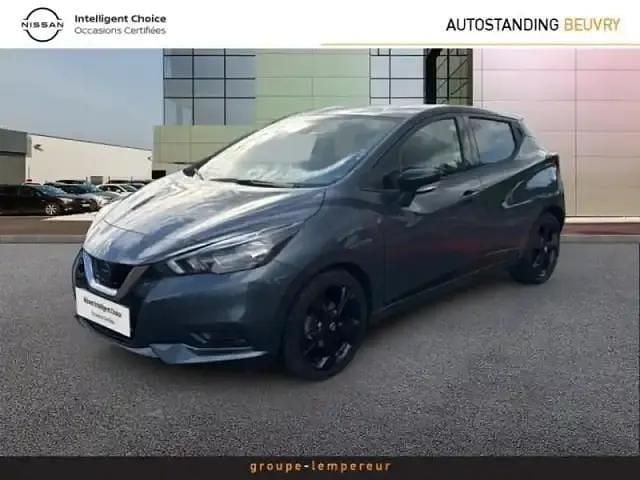 Noir Utilisé 2021 Nissan Micra Enigma Citadine | 13 900 € (Prix juste) - Image 1/4