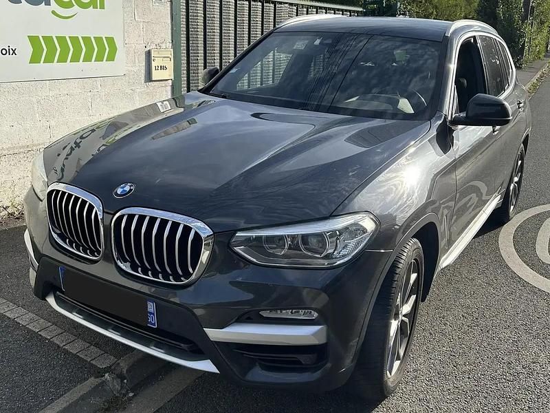 Gris Utilisé 2018 BMW X3 xLine SUV | 28 900 € (Prix juste) - Image 1/2