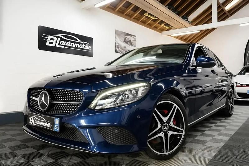 Bleu Occasion 2019 Mercedes C200 Avantgarde Berline | 19 980 € (Prix juste) - Image 1/4