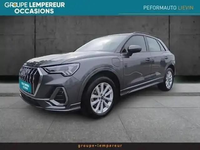 Gris daytona nacré Occasion 2021 Audi Q3 S-Line SUV | 30 980 € - Image 1/4
