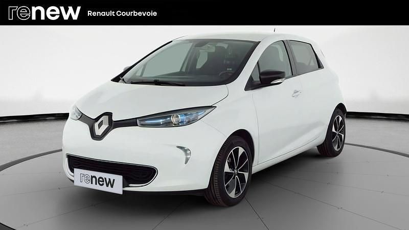 Blanc Utilisé 2019 Renault Zoe Intens Citadine | 6 490 € (Super prix) - Image 1/4