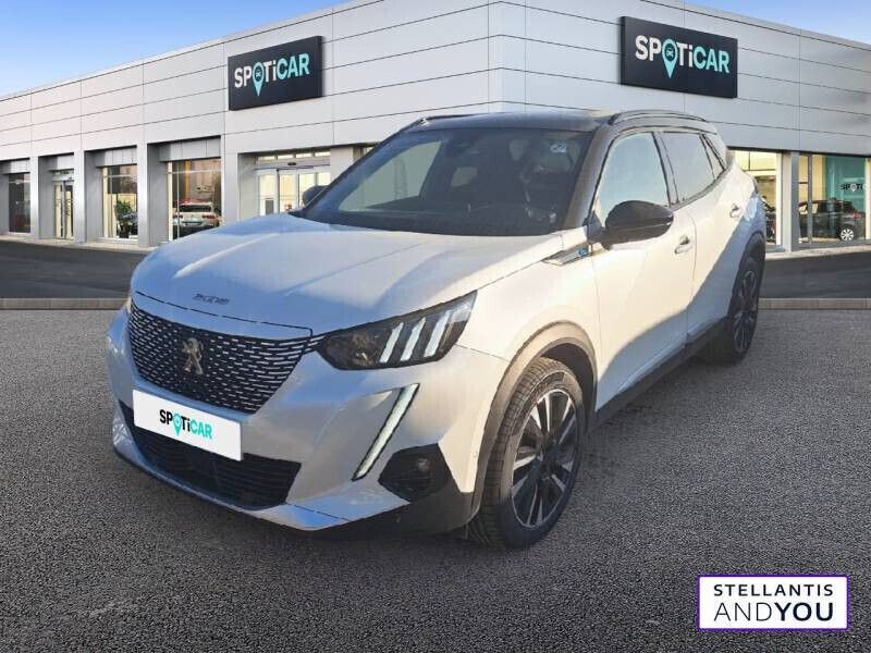 Blanc Utilisé 2022 Peugeot e-2008 GT SUV | 18 290 € (Prix juste) - Image 1/4