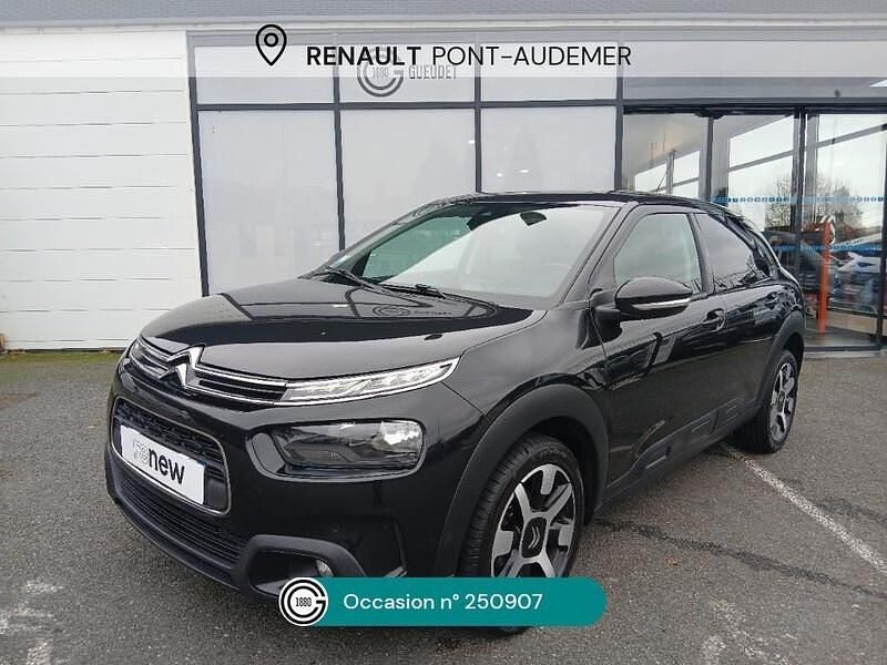 Noir Occasion 2019 Citroën C4 PureTech Berline | 10 490 € - Image 1/4