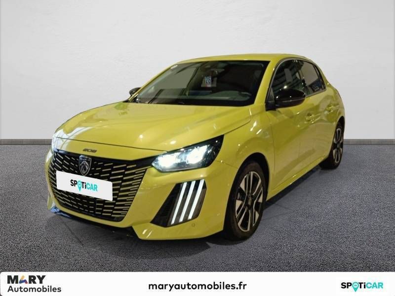Jaune Utilisé 2024 Peugeot 208 Allure Citadine | 16 990 € (Prix juste) - Image 1/3