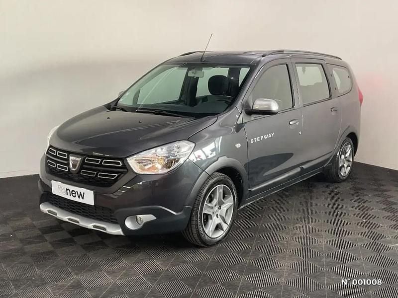 Gris Occasion 2021 Dacia Lodgy Stepway Monospace | 13 980 € (Super prix) - Image 1/4