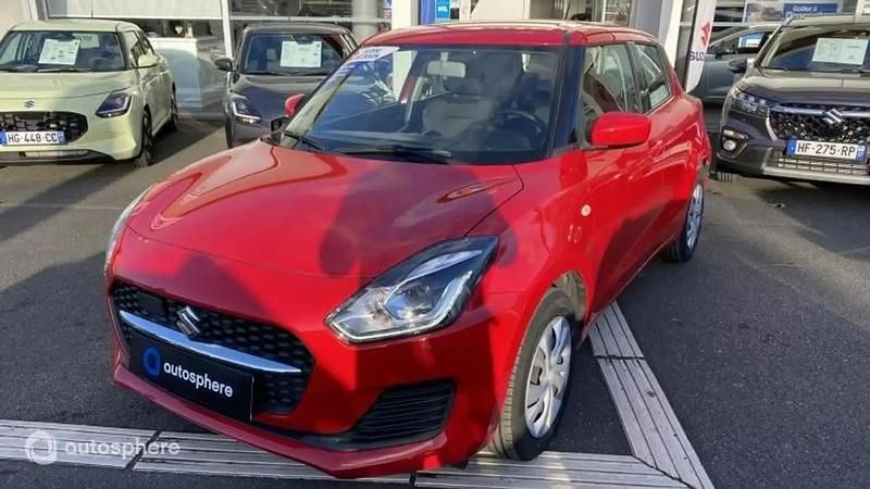 Rouge Occasion 2020 Suzuki Swift Berline | 12 290 € (Prix juste) - Image 1/4