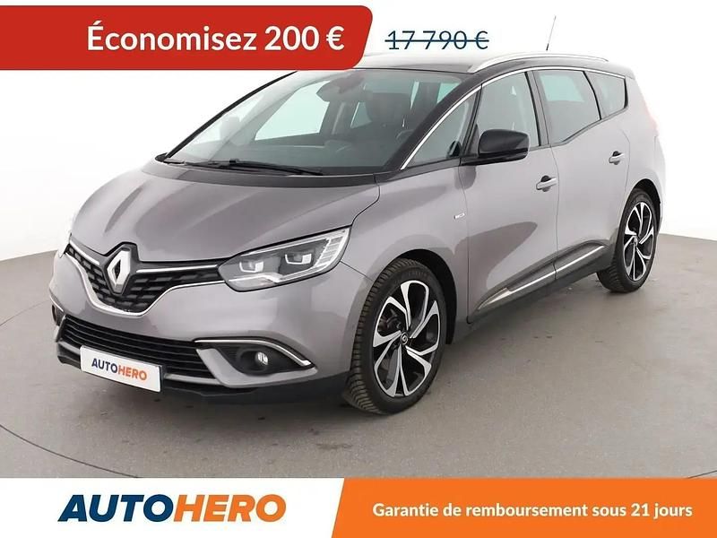 Gris Utilisé 2018 Renault Grand Scénic IV Bose Edition Monospace | 17 590 € (Prix juste) - Image 1/2