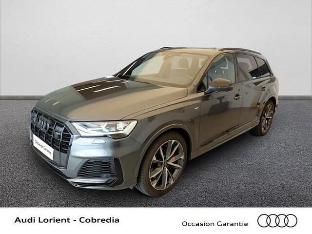 Gris daytona nacré Utilisé 2022 Audi Q7 S-Line SUV | 53 990 € - Image 1/4