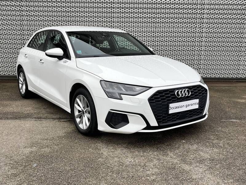 Blanc Utilisé 2021 Audi A3 Sportback Berline | 22 900 € (Bon prix) - Image 1/3