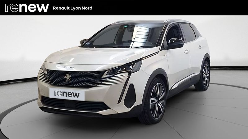 Blanc Utilisé 2021 Peugeot 3008 S SUV | 21 990 € (Prix juste) - Image 1/4