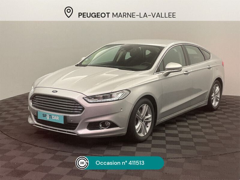Gris Utilisé 2015 Ford Mondeo Titanium Berline | 12 490 € (Prix assez cher) - Image 1/4