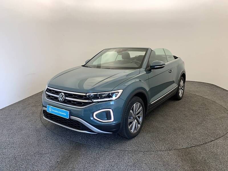 Bleu Utilisé 2024 VW T-Roc Cabriolet Cabriolet | 33 990 € (Prix juste) - Image 1/3