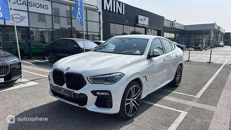 Blanc Utilisé 2020 BMW X6 M Sport SUV | 57 299 € - Image 1/4