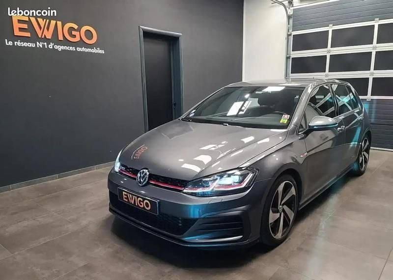 Gris Utilisé 2019 VW Golf VII GTI Break | 23 990 € (Super prix) - Image 1/4