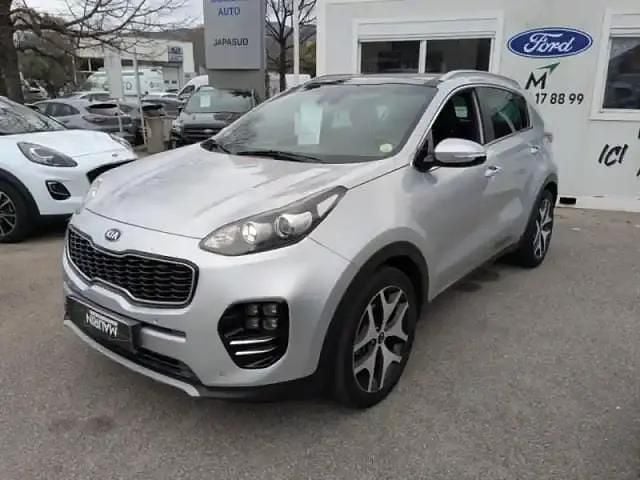 Gris topaze Occasion 2018 Kia Sportage GT-Line SUV | 16 990 € (Bon prix) - Image 1/4