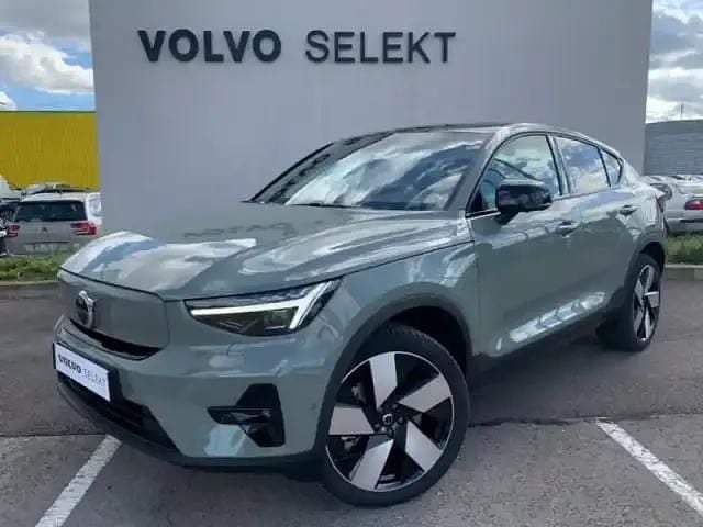 Vert sauge métallisé Utilisé 2023 Volvo C40 Ultimate SUV | 42 499 € - Image 1/4