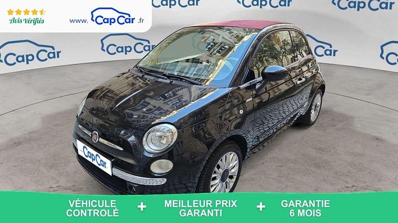 Occasion Fiat 500C Lounge 69 ch (50 kW) 2015 Noir Cabriolet