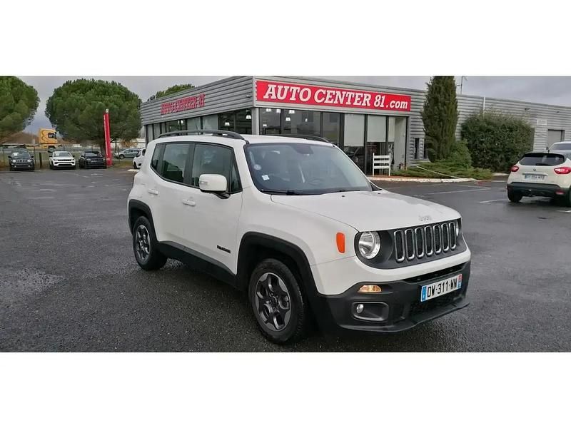Blanc Utilisé 2015 Jeep Renegade Longitude SUV | 10 990 € (Prix juste) - Image 1/4