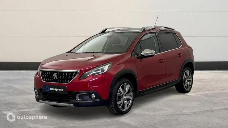 Rouge Utilisé 2018 Peugeot 2008 Crossway SUV | 10 499 € (Prix juste) - Image 1/4