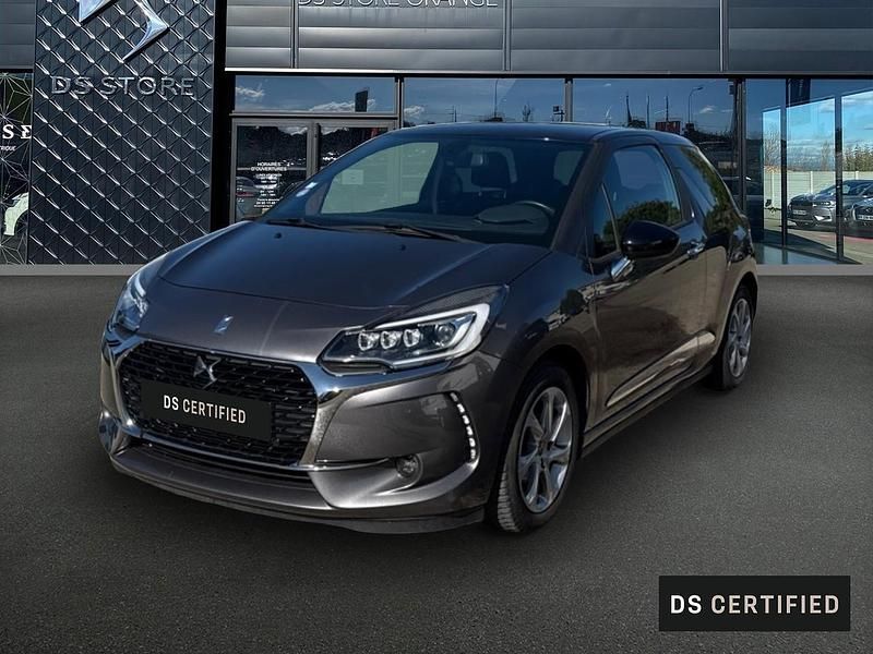 Gris Utilisé 2018 DS Automobiles DS3 Be Chic Citadine | 10 990 € (Prix cher) - Image 1/4
