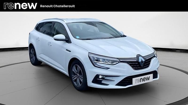 Blanc Utilisé 2021 Renault Mégane IV Intens Break | 17 990 € (Prix juste) - Image 1/4