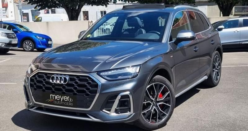 Gris Utilisé 2021 Audi Q5 S-Line SUV | 38 990 € (Prix juste) - Image 1/4