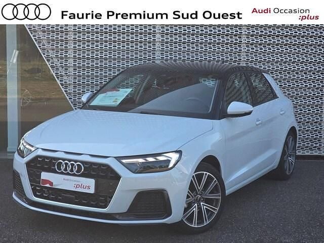 Blanc glacier métallisé Utilisé 2024 Audi A1 Sportback Advanced Plus Citadine | 24 490 € (Prix juste) - Image 1/4