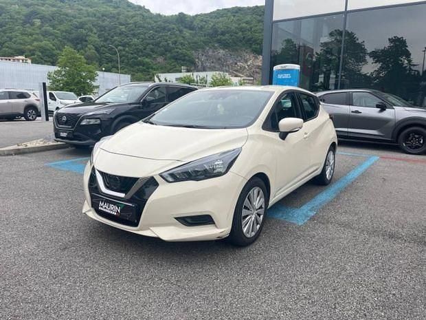 Beige Utilisé 2022 Nissan Micra Acenta Citadine | 12 490 € (Bon prix) - Image 1/4