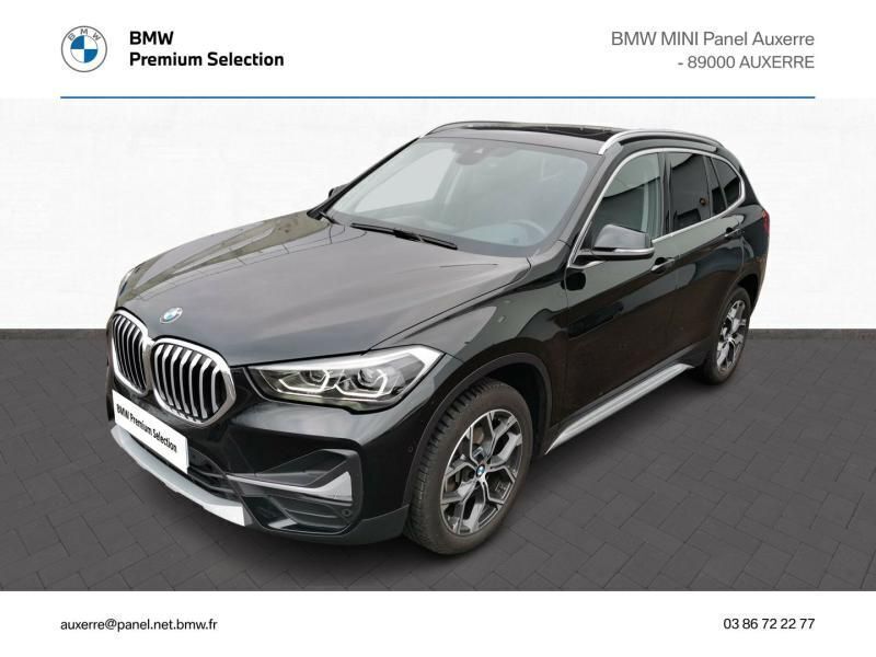 Saphirschwarz Utilisé 2021 BMW X1 xLine SUV | 31 990 € (Prix cher) - Image 1/4