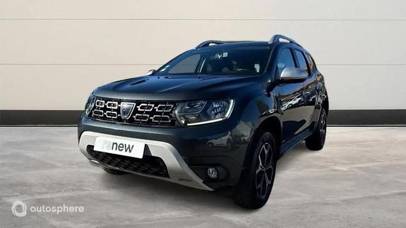 Gris Occasion 2020 Dacia Duster Prestige SUV | 15 499 € (Prix juste) - Image 1/4